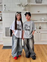 Load image into Gallery viewer, 【即納】Matilda&lee サングラスねこTシャツ 韓国子供服 90〜160 Jr. Wselect - W select baby kids