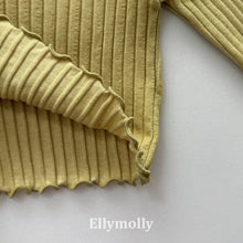 Load image into Gallery viewer, 【予約】ダイイングウェイブトップ 長袖 トップス AW 韓国 韓国子供服 2026 ELLYMOLLY - W select baby kids
