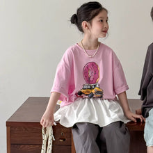 Charger l'image dans la galerie, 【予約】ドーナツTシャツ 夏 tops 90~150cm 子供服 Wselect SS 子供服 Wselect - W select baby kids