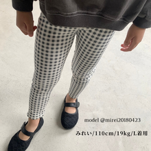 画像をギャラリービューアに読み込む, 【即納】Anggo×wselect Original チェックレギンス leggings Wselect - W select baby kids