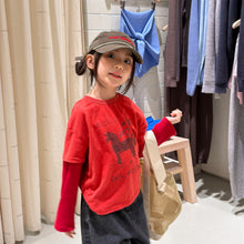 画像をギャラリービューアに読み込む, 【予約】お馬さんロンT 春 夏 80~130cm Wselect - W select baby kids