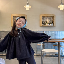 画像をギャラリービューアに読み込む, 【予約】コーデュロイチュニック ブラウス トップス 春 夏 80~130cm Wselect