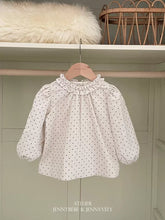 Load image into Gallery viewer, 【予約】ドットブラウス トップス 秋 冬 kids ベビー キッズ 子供服 Wselect