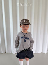 Cargar imagen en el visor de la galería, 【予約】ウォースイットチェインティー 長袖 トップス AW 韓国 韓国子供服 2026 ELLYMOLLY - W select baby kids
