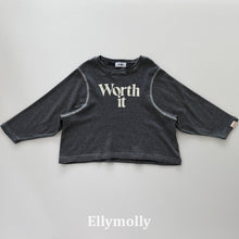 Cargar imagen en el visor de la galería, 【予約】ウォースイットチェインティー 長袖 トップス AW 韓国 韓国子供服 2026 ELLYMOLLY - W select baby kids