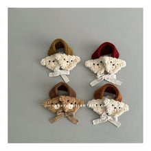 Cargar imagen en el visor de la galería, 【予約】くまちゃん耳当て kids AW くま 防寒 Kids 冬 Wselect