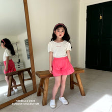 画像をギャラリービューアに読み込む, 【即納】ハートバッククロスT 半袖 トップス ninibello Kids W select