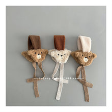 Cargar imagen en el visor de la galería, 【予約】くまちゃん耳当て kids AW くま 防寒 Kids 冬 Wselect