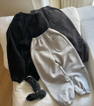 画像をギャラリービューアに読み込む, 【予約】スエットストレートパンツ bottom ゆったり 裏起毛 冬 100~160cm Wselect