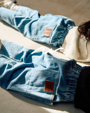 画像をギャラリービューアに読み込む, 【即納】ポケットゆるデニム キッズ パンツ Kids denim デニム Wselect