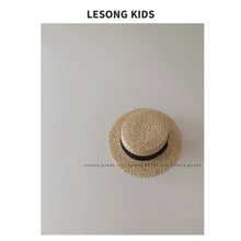 画像をギャラリービューアに読み込む, 【予約】basicカンカン帽子 夏 hat 50~52cm 帽子 kids SS Wselect - W select baby kids