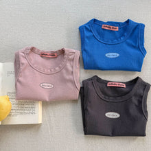 Load image into Gallery viewer, 【予約】ベーシックタンク 夏 シンプル 80~130cm 子供服 Wselect SS 子供服 Wselect - W select baby kids