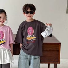 Charger l'image dans la galerie, 【予約】ドーナツTシャツ 夏 tops 90~150cm 子供服 Wselect SS 子供服 Wselect - W select baby kids