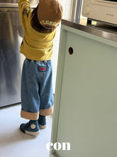 画像をギャラリービューアに読み込む, 【予約】ウォッシュロールアップデニム AW 韓国 韓国子供服 2026 CON