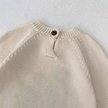 Load image into Gallery viewer, 【予約】バンビSET ニットロンパース&帽子 長袖 ベビー 冬66~90cm Wselect