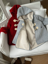 画像をギャラリービューアに読み込む, 【予約】カラーダッフルコート ダッフル 羽織 ロング あったか blue red 110~170cm Wselect