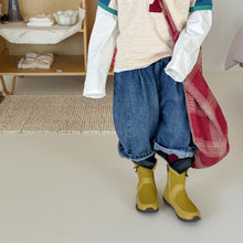 画像をギャラリービューアに読み込む, 【予約】 立体ハーフパンツ デニム bottom 春 夏 80~130cm Wselect - W select baby kids
