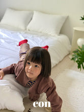 Cargar imagen en el visor de la galería, 【予約】カラーカーディガン AW 韓国 韓国子供服 2026 CON