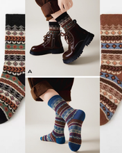 Load image into Gallery viewer, 【即納】3足SETソックス socks AW 秋 冬 柄 ノルディック 2026 Wselect