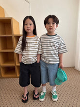 画像をギャラリービューアに読み込む, 【予約】フライストライプT 半袖 夏Jr. SS 韓国 2026 OUR - W select baby kids