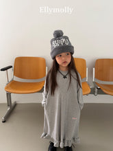 Load image into Gallery viewer, 【予約】クローバーロングフリールワンピース OP フリル AW 韓国 韓国子供服 2026 ELLYMOLLY - W select baby kids