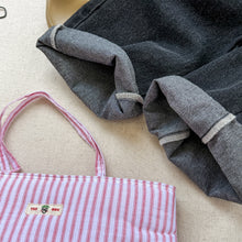 画像をギャラリービューアに読み込む, 【予約】英字ストレートデニムパンツ bottom 春 夏 80~130cm Wselect