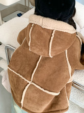 Load image into Gallery viewer, 【予約】ムートン風コート ムートン brown coat 冬90~150cm Wselect