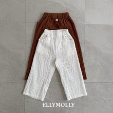 Load image into Gallery viewer, 【予約】ポップコーンワイドパンツ PT SS 韓国 2026 ELLYMOLLY - W select baby kids