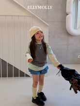 画像をギャラリービューアに読み込む, 【予約】カカオカラーマッチングティー Tシャツ SS 韓国 2026 ELLYMOLLY - W select baby kids