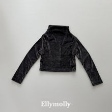 Load image into Gallery viewer, 【予約】ベルベットメッシュモックタートルネック 長袖 トップス AW 韓国 韓国子供服 2026 ELLYMOLLY - W select baby kids