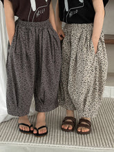 Charger l'image dans la galerie, 【予約】夏のレオパードパンツ ヒョウ柄 リンク おそろい 夏 80〜130 子供服 SS Wselect - W select baby kids