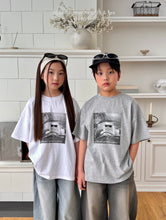 Load image into Gallery viewer, 【即納】Matilda&lee サングラスねこTシャツ 韓国子供服 90〜160 Jr. Wselect - W select baby kids