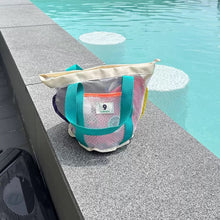 Load image into Gallery viewer, 【予約】メッシュバック 水遊び 手提げ baby カラフル SS Wselect - W select baby kids