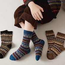 Load image into Gallery viewer, 【即納】3足SETソックス socks AW 秋 冬 柄 ノルディック 2026 Wselect