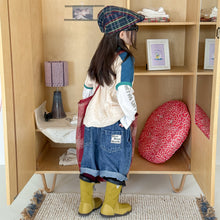 画像をギャラリービューアに読み込む, 【予約】 立体ハーフパンツ デニム bottom 春 夏 80~130cm Wselect - W select baby kids