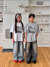 Load image into Gallery viewer, 【即納】Matilda&lee サングラスねこTシャツ 韓国子供服 90〜160 Jr. Wselect - W select baby kids