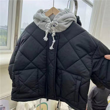 Load image into Gallery viewer, 【予約】フードパーカーブルゾン 羽織 あったか 冬90~140cm Wselect