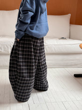 画像をギャラリービューアに読み込む, 【予約】ゆったりチェックパンツ bottom ゆったり 冬90~150cm Wselect