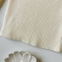 Load image into Gallery viewer, 【予約】フリル襟付き粒ニットトップス 長袖 ふりふり 冬100~140cm Wselect