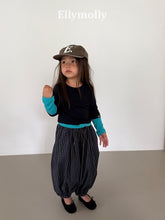 Load image into Gallery viewer, 【予約】ローリングカラーブロックティー 長袖 トップス AW 韓国 韓国子供服 2026 ELLYMOLLY - W select baby kids