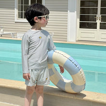 画像をギャラリービューアに読み込む, 【即納】レモンストライプスイムウェア 水着 子供水着 Swimwear Kids Wselect