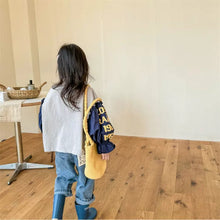 Load image into Gallery viewer, 【予約】 リメイク風ナンバリングTOPS 切り替え 80~130cm Wselect - W select baby kids