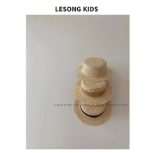 画像をギャラリービューアに読み込む, 【予約】basicカンカン帽子 夏 hat 50~52cm 帽子 kids SS Wselect - W select baby kids