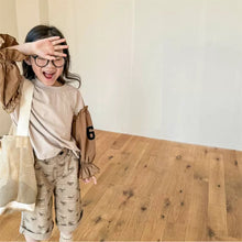 Load image into Gallery viewer, 【予約】 リメイク風ナンバリングTOPS 切り替え 80~130cm Wselect - W select baby kids