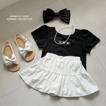 画像をギャラリービューアに読み込む, 【即納】ハートバッククロスT 半袖 トップス ninibello Kids W select