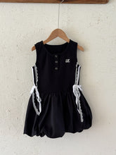 Charger l'image dans la galerie, 【予約】スポーティーバルーンワンピ 夏 100~150cm リボン レース 子供服 Wselect SS 子供服 Wselect - W select baby kids