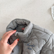 Load image into Gallery viewer, 【予約】ハートキルティングコート 羽織 あったか 冬80~130cm Wselect