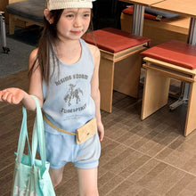 Load image into Gallery viewer, 【予約】horseリブタンクセット 夏 set up 80~130cm 子供服 Wselect SS 子供服 Wselect - W select baby kids