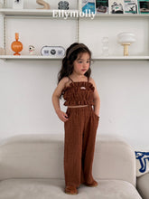 Load image into Gallery viewer, 【予約】ポップコーンワイドパンツ PT SS 韓国 2026 ELLYMOLLY - W select baby kids