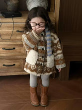 画像をギャラリービューアに読み込む, 【予約】ノルディックボアコート 長袖 ふわふわ 冬80~130cm Wselect